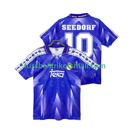Fußballtrikots Real Madrid SEEDORF 10 Retro 1996 1997 Kurzarm Auswärts-trikot kaufen